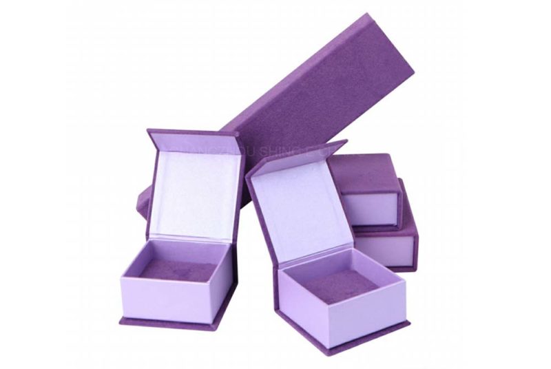 Purple Personalized Jewelry Box