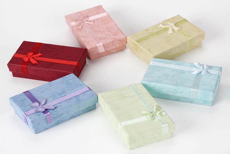 Small Jewelry Gift Box with Sponge Foam Inside Wholesale Cheap