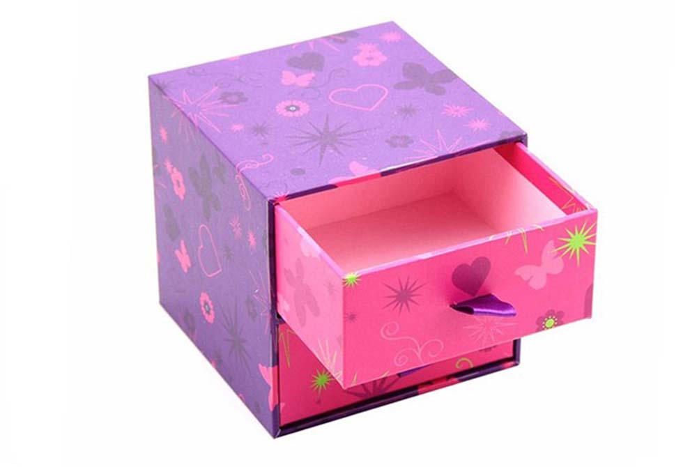 Cool Innovative 2 Tier Drawer Jewelry Gift Cardboard Boxes