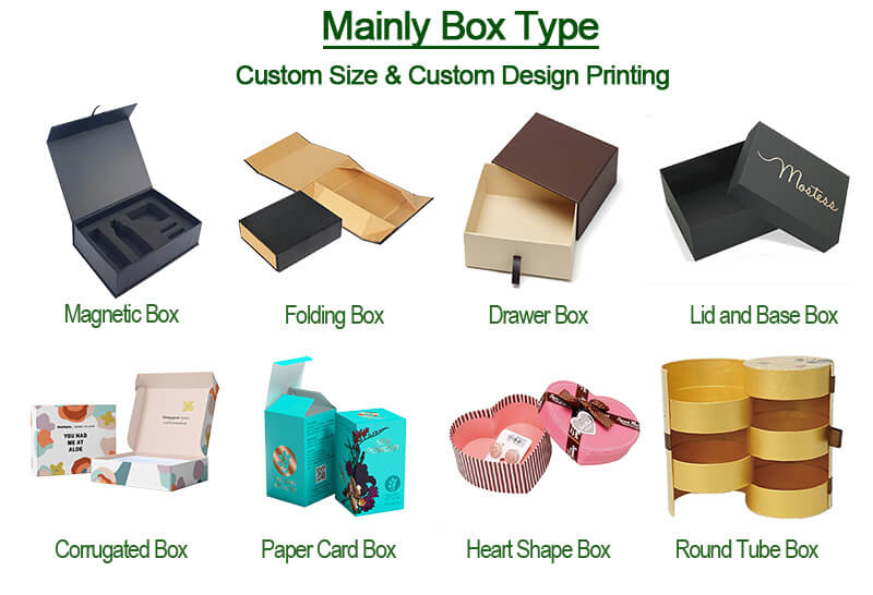 Nice Custom Paper Foldable Magnetic Gift Box Flat Pack Easy Fold Box