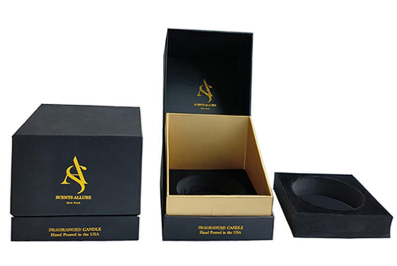Candle Boxes with Inserts Wholesale Packaging